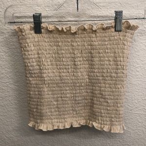 Brandy Melville Ribbed Tube Top